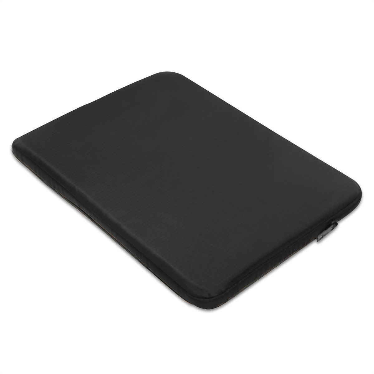 Black tablet case on a white background
