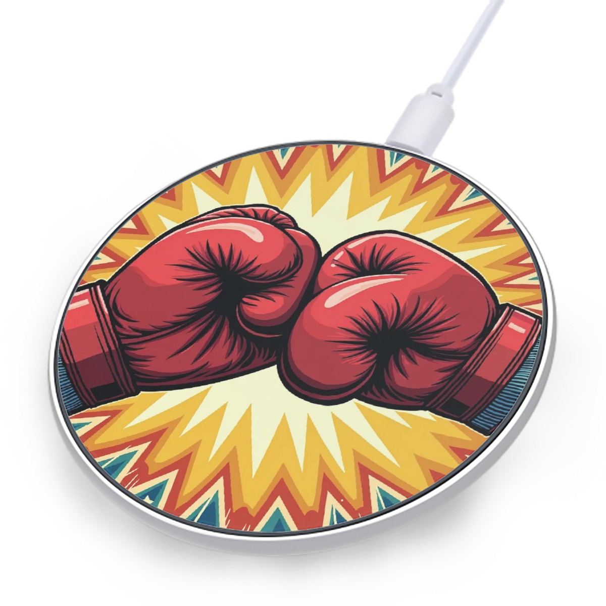 Boxing Pop Art Wireless Charger - Magnolia Wild SC