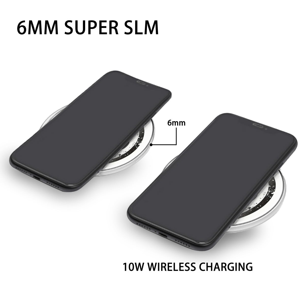 Canadian Hockey Wireless Charging Pad – Fast 10W Compact Charger - Magnolia Wild SC