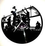 Creative Retro Volleyball Sports Record Wall Clock – Nostalgic Sports-Themed Wall Decor Clock - Magnolia Wild SC
