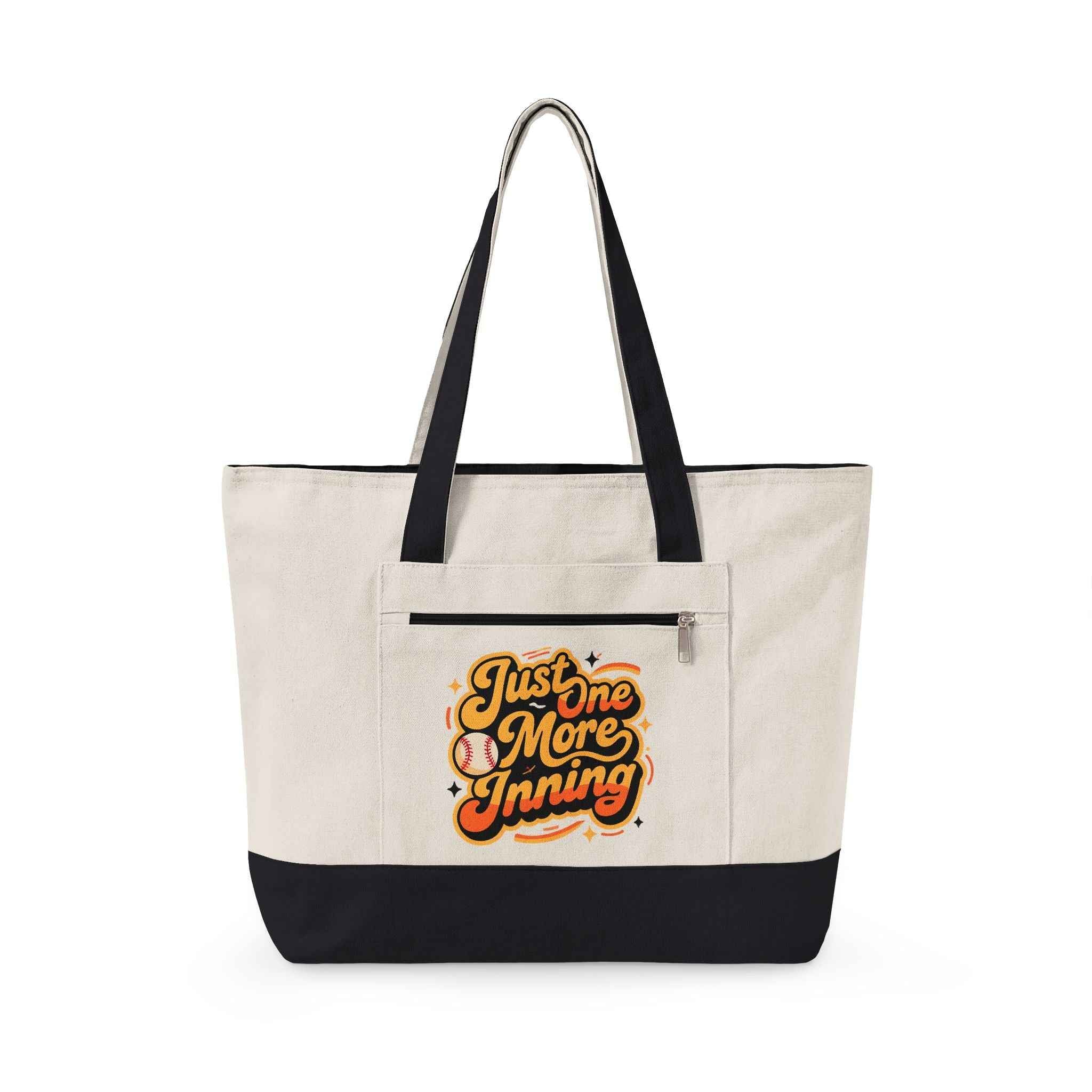 Personalized "One More Inning" Ballpark Tote