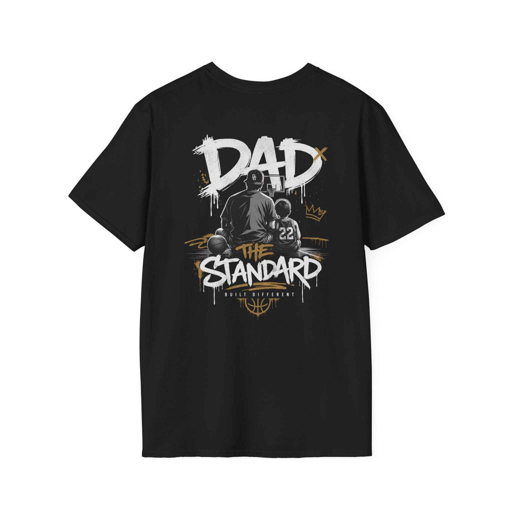 Basketball Dad The Standard T-Shirt — Fatherhood Graphic Tee