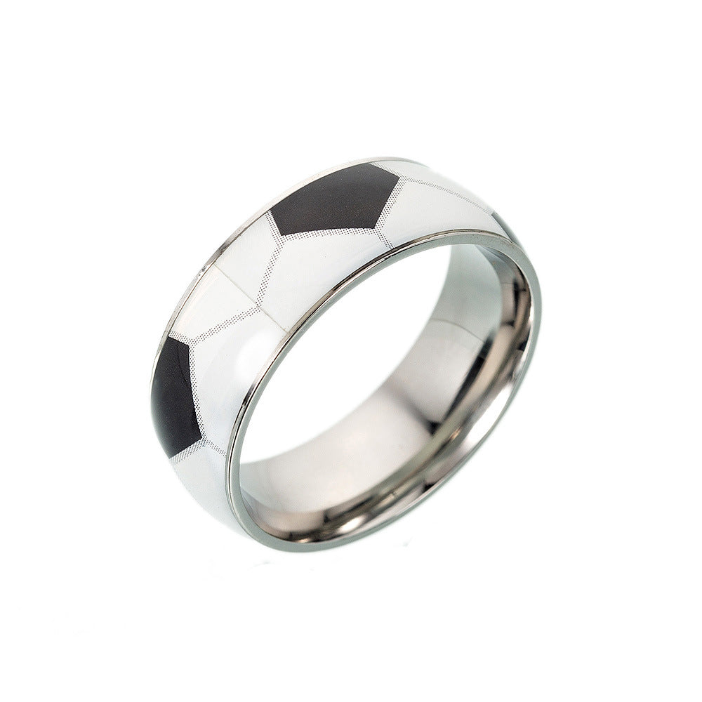 Multi-Sport Titanium Steel Ring - Magnolia Wild SC