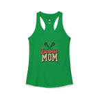 Lacrosse Mom Racerback Tank – Personalized Name & Number Option