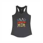 Figure Skating Mom Racerback Tank – Personalized Name & Number Option | Lightweight Women’s Figure Skating Tank Top - Magnolia Wild SC