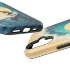 Surfer Riding a Wave iPhone Case — Magnetic Impact-Resistant - Magnolia Wild SC