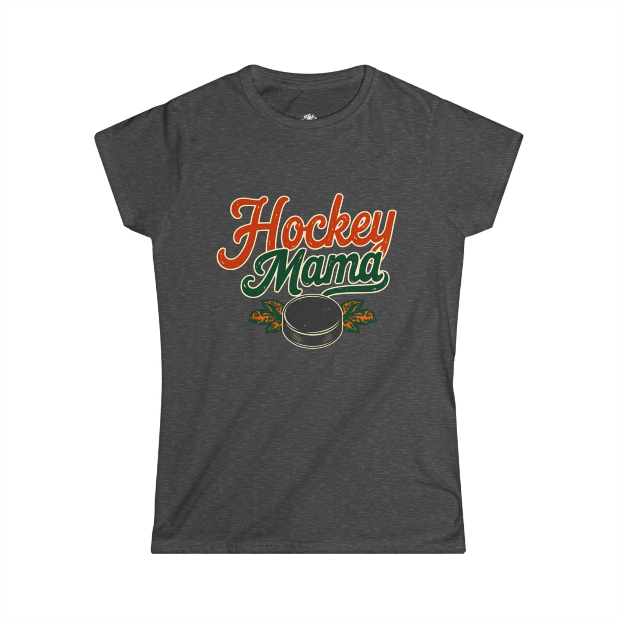 Vintage Inspired Hockey Mama Tee - Magnolia Wild SC