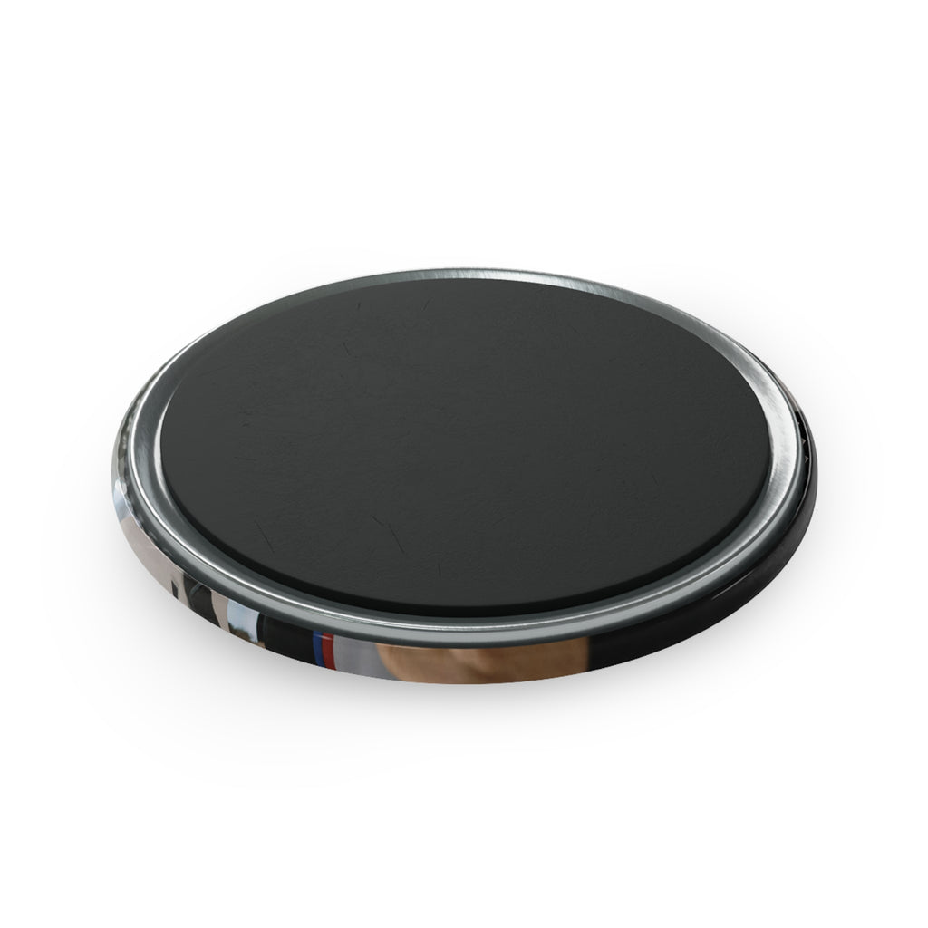 Custom Photo Button Magnet — Round Keepsake for Players & Parents - Magnolia Wild SC