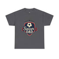 Retro Badge Style: The Vintage Soccer Dad Shield Tee