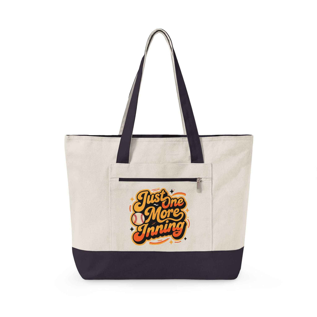Personalized "One More Inning" Ballpark Tote