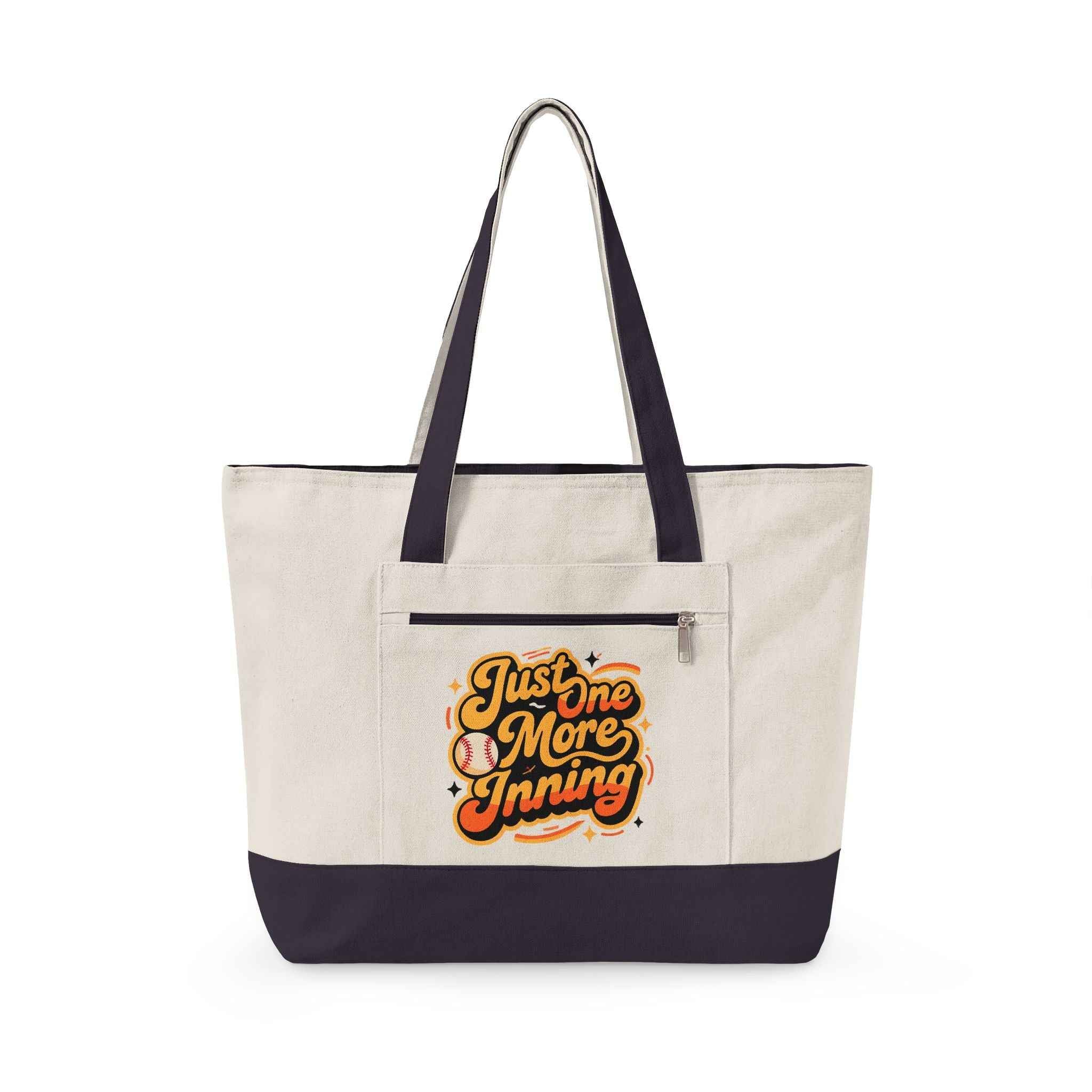 Personalized "One More Inning" Ballpark Tote