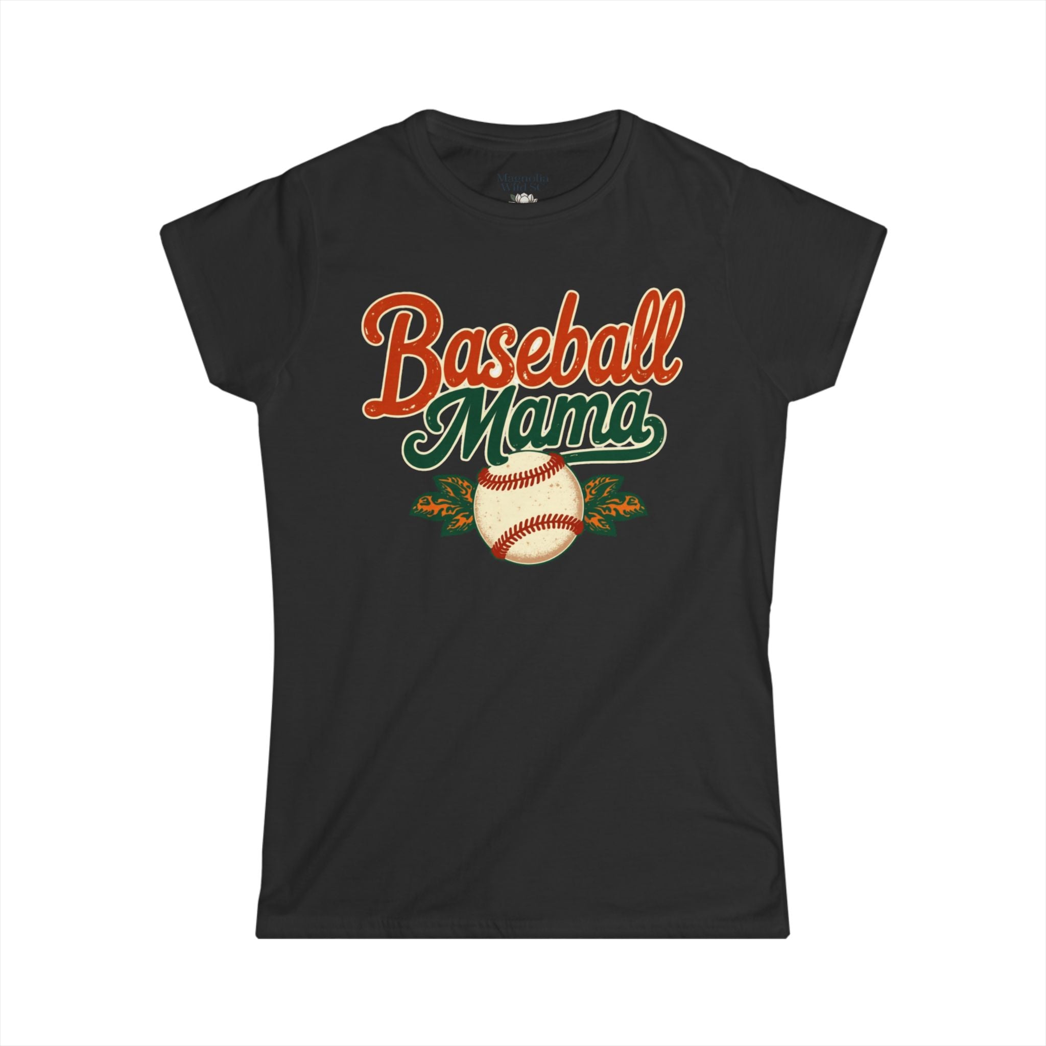 Retro Baseball Mom Tee