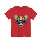 Retro Badge Style: The Vintage Tennis Dad Shield Tee - Magnolia Wild SC