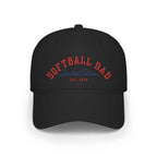 Personalized Softball Dad Baseball Cap — Limited Edition "Established [Year]"
