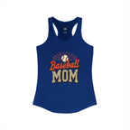 Baseball Mom Racerback Tank – Personalized Name & Number Option