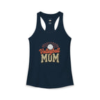 Volleyball Mom Racerback Tank – Personalized Name & Number Option | Lightweight Women’s Volleyball Tank Top - Magnolia Wild SC