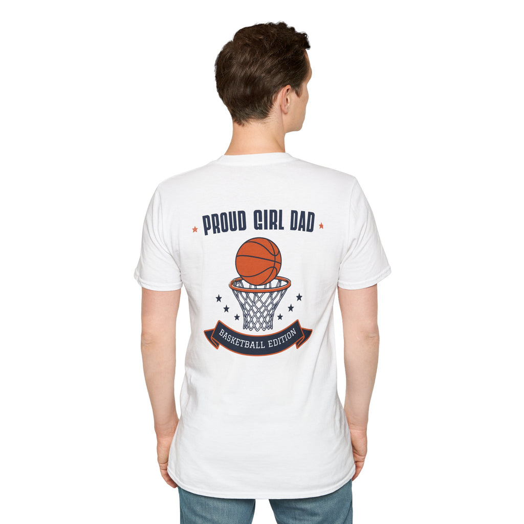 Proud Girl Dad Basketball T-Shirt - Magnolia Wild SC