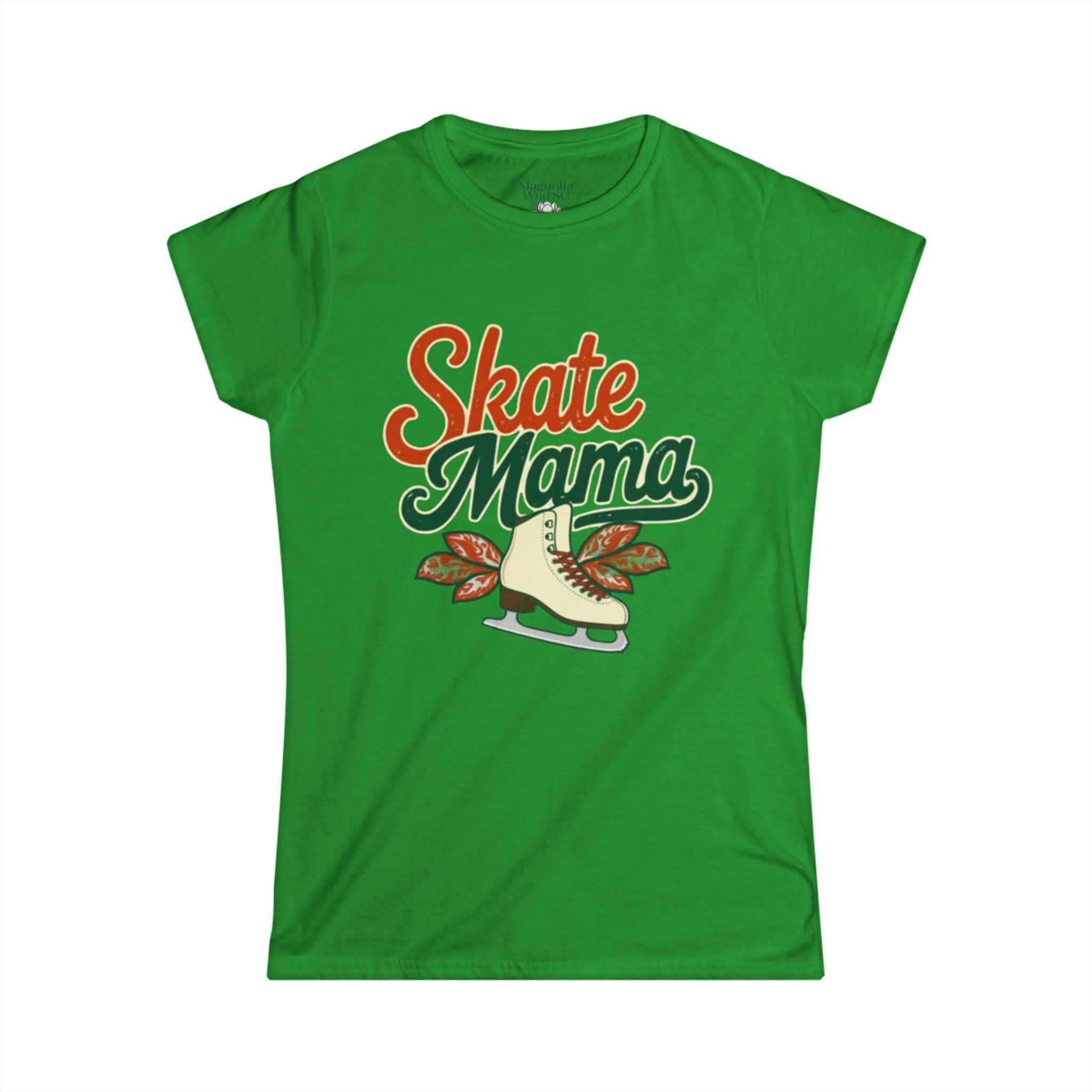 Retro Figure Skating Mama Tee