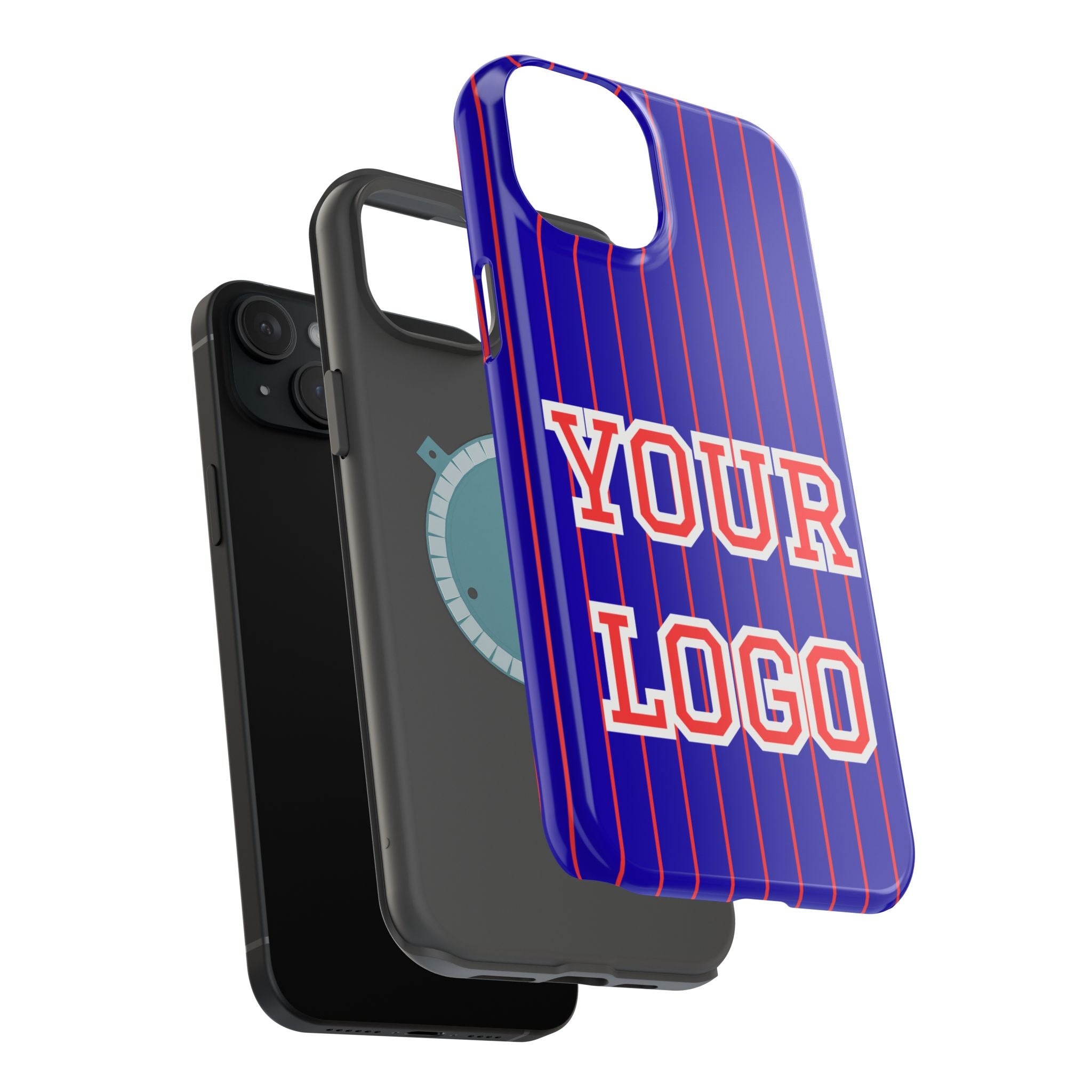 Personalized Baseball Jersey iPhone Case — Team Logo, Player Name & Number Customizable - Magnolia Wild SC