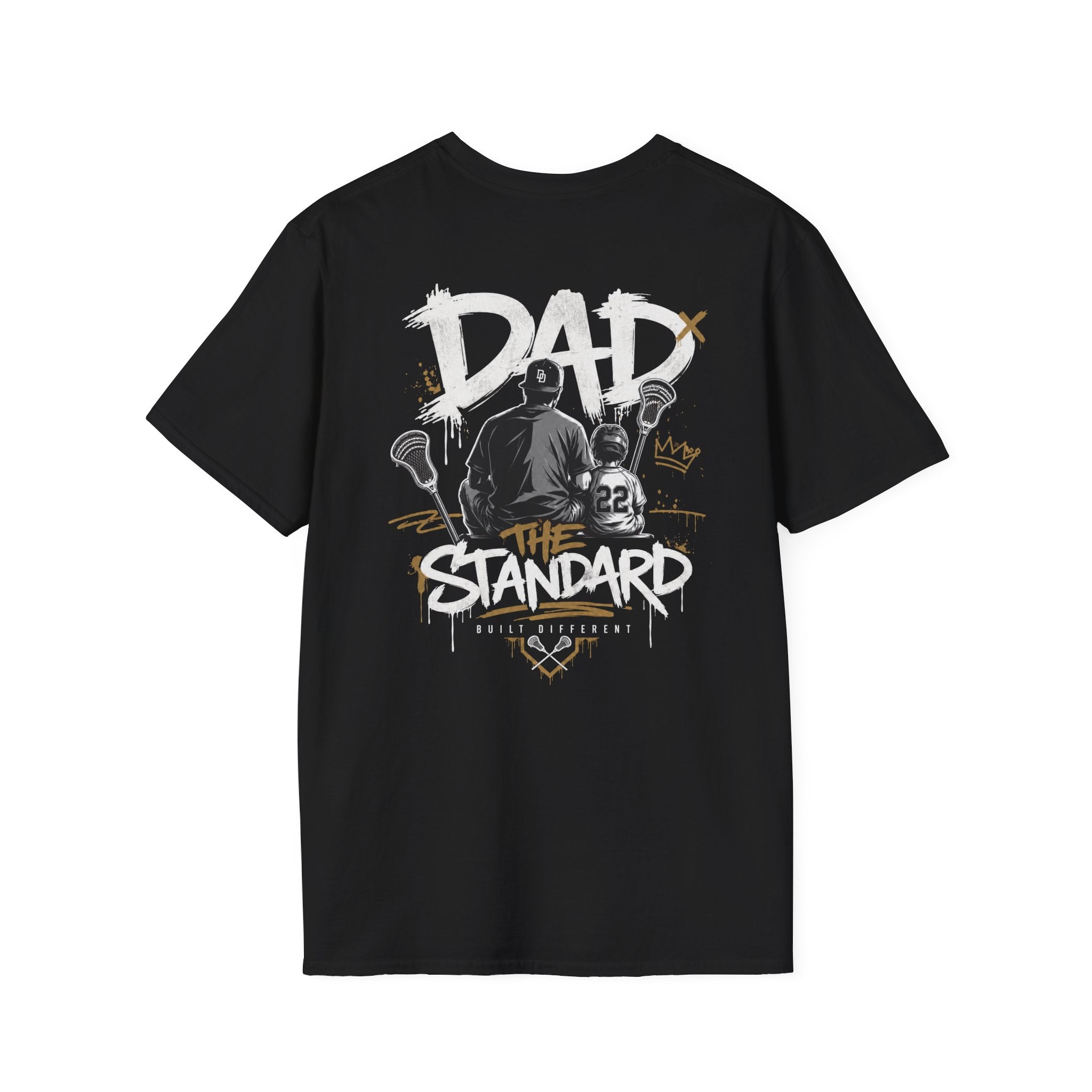 Lacrosse Dad The Standard T-Shirt — Fatherhood Graphic Tee - Magnolia Wild SC