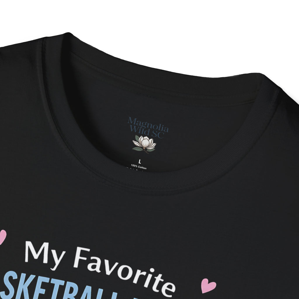 Personalized “My Favorite Basketball Player Calls Me” T-Shirt – Custom Name Basketball Tee - Magnolia Wild SC