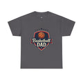 Retro Court Style: The Vintage Basketball Dad Shield Tee - Magnolia Wild SC