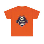 Retro Badge Style: The Vintage Soccer Dad Shield Tee