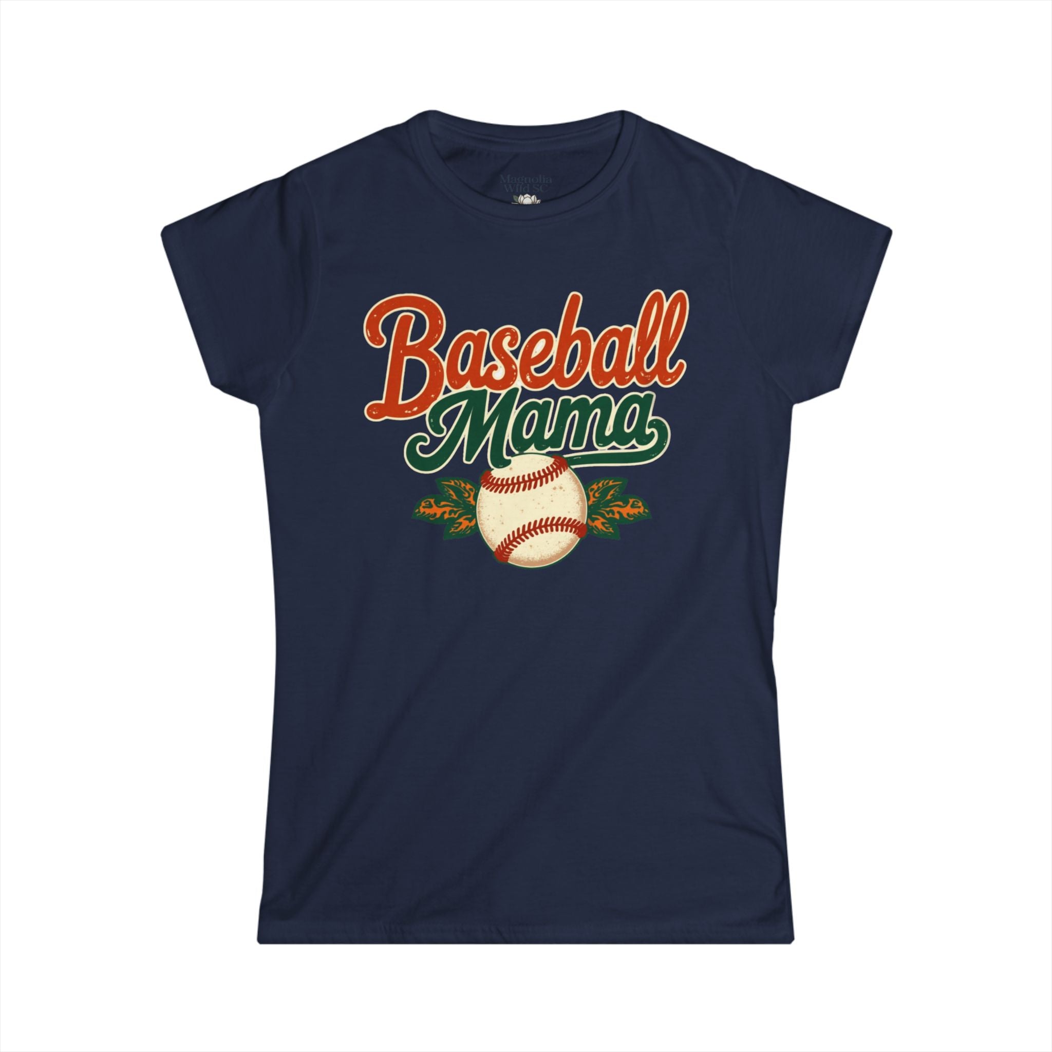 Retro Baseball Mom Tee