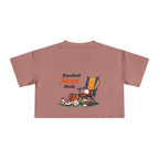 Baseball Mom Mode Crop Tee - Magnolia Wild SC