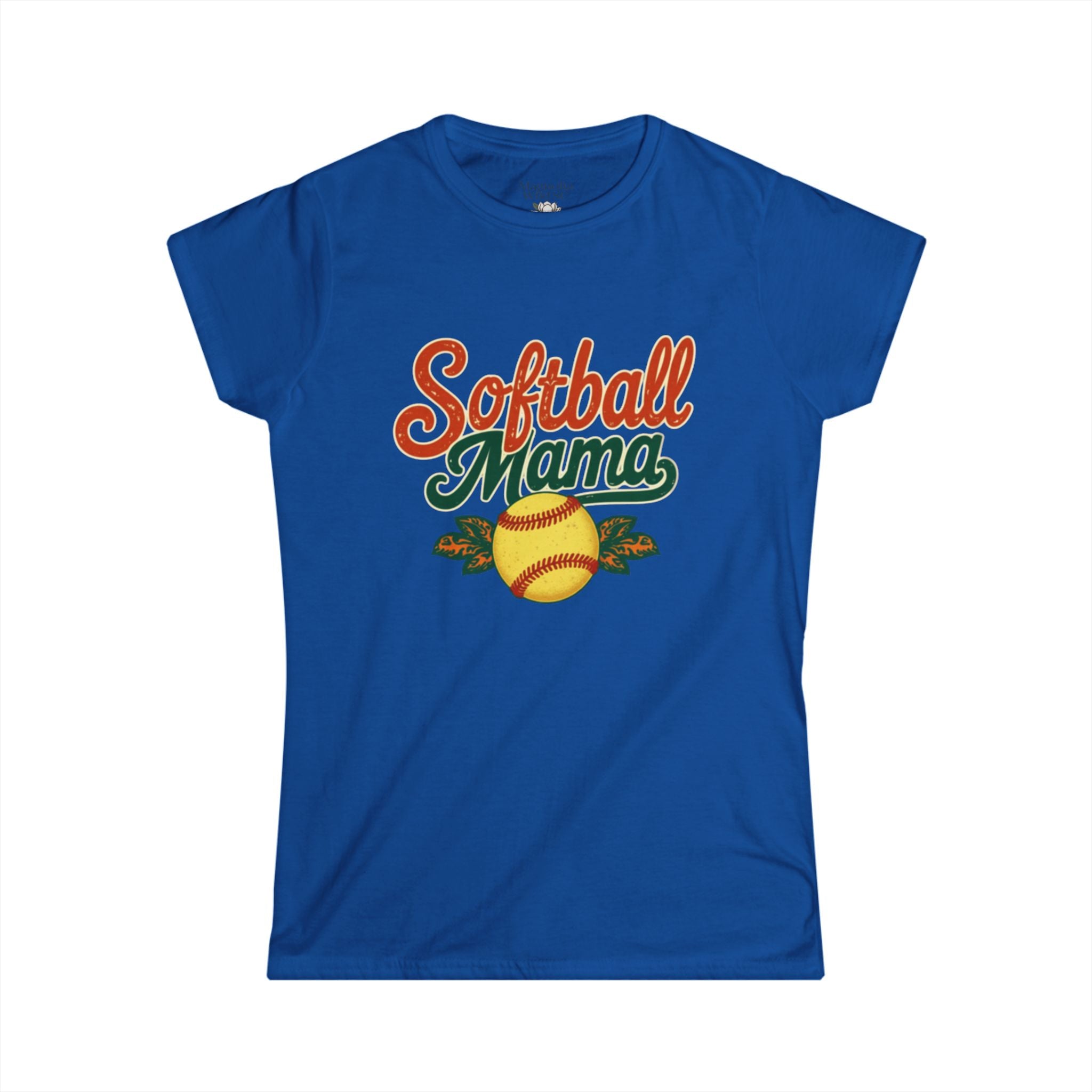 Retro Softball Mom Shirt - Vintage Style Shirt for Proud Softball Moms