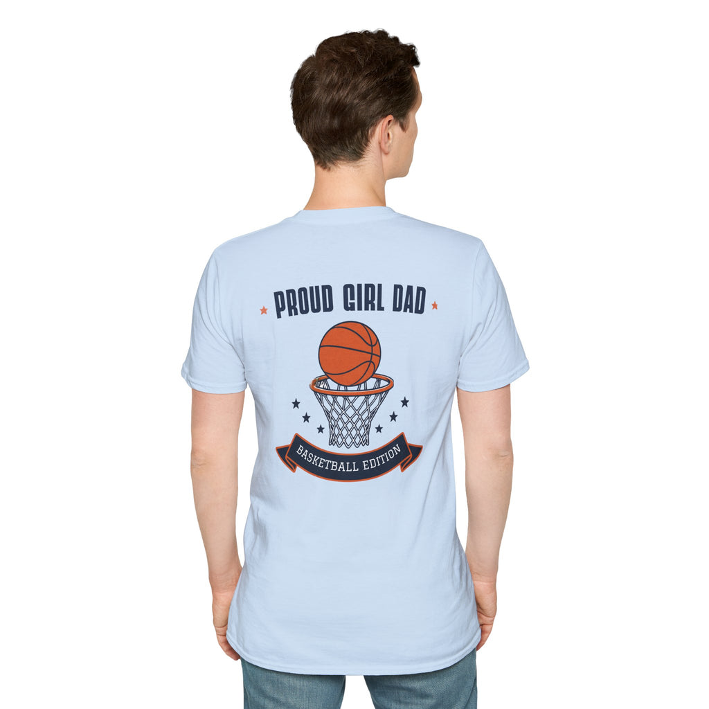 Proud Girl Dad Basketball T-Shirt - Magnolia Wild SC