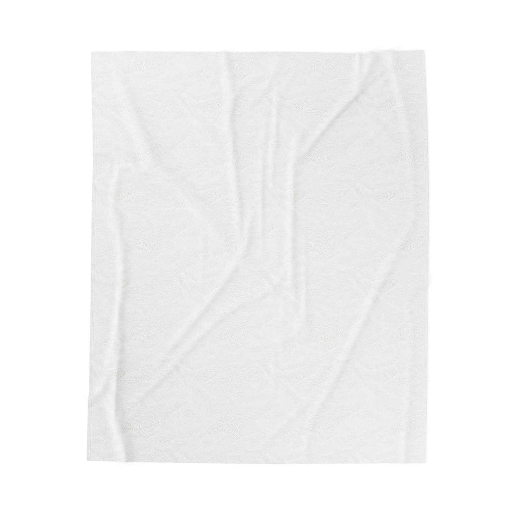 Personalized Hockey Velveteen Blanket — Custom Team Logo, Player Name & Number