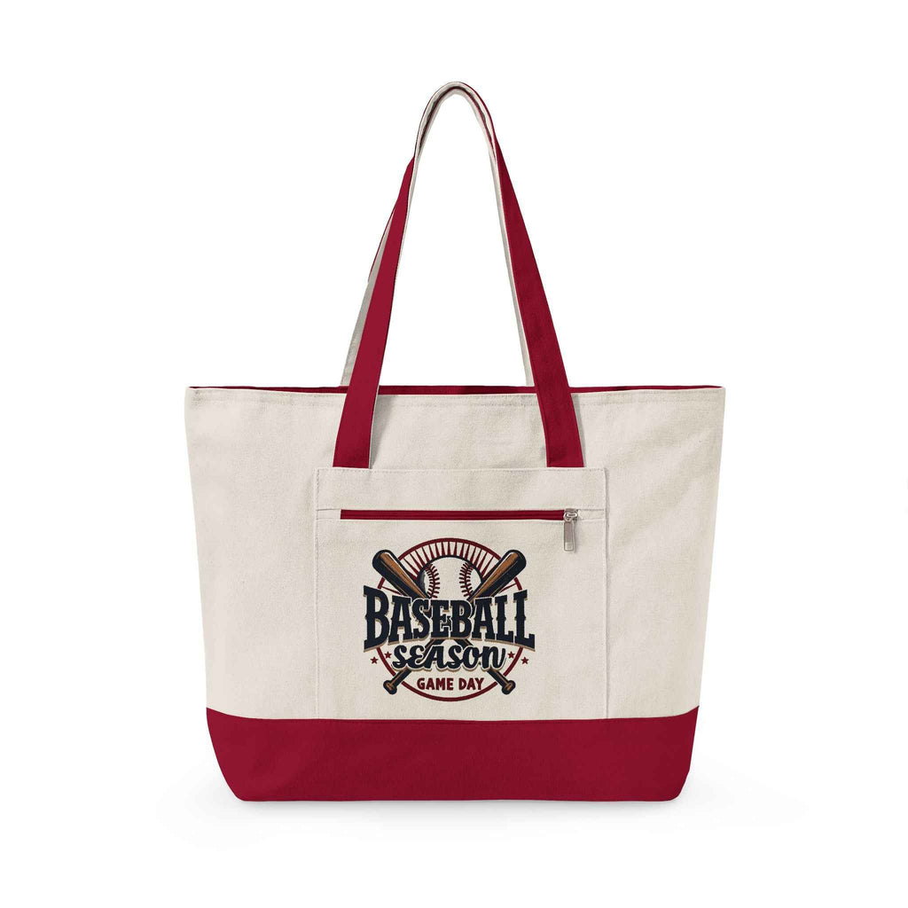 Personalizable Baseball Tote — Carry Cleats, Snacks & Pride
