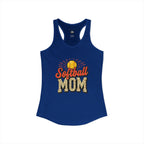 Softball Mom Racerback Tank – Personalized Name & Number Option - Magnolia Wild SC