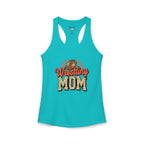 Wrestling Mom Racerback Tank – Personalized Name & Number Option | Lightweight Women’s Wrestling Tank Top - Magnolia Wild SC