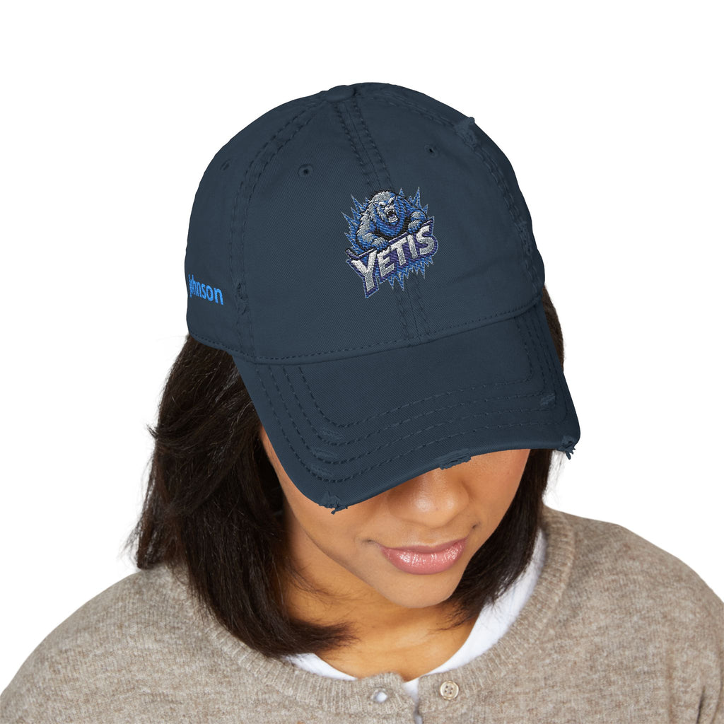 Personalized Embroidered Dad Hat — Custom Team Logo, Name & Number - Magnolia Wild SC