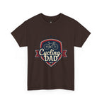 Retro Badge Style: The Vintage Cycling Dad Shield Tee - Magnolia Wild SC