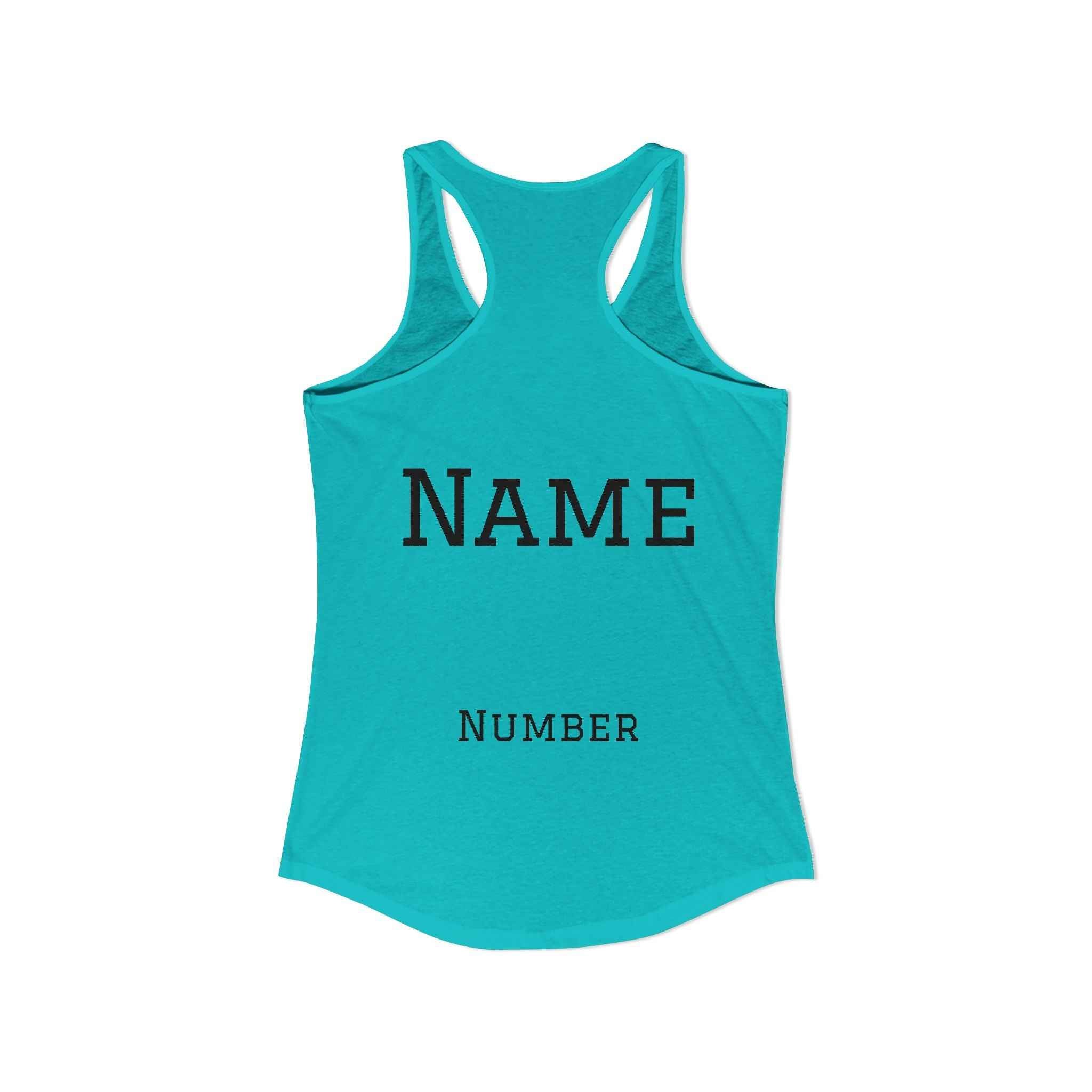 Personalized Figure Skating Racerback Tank