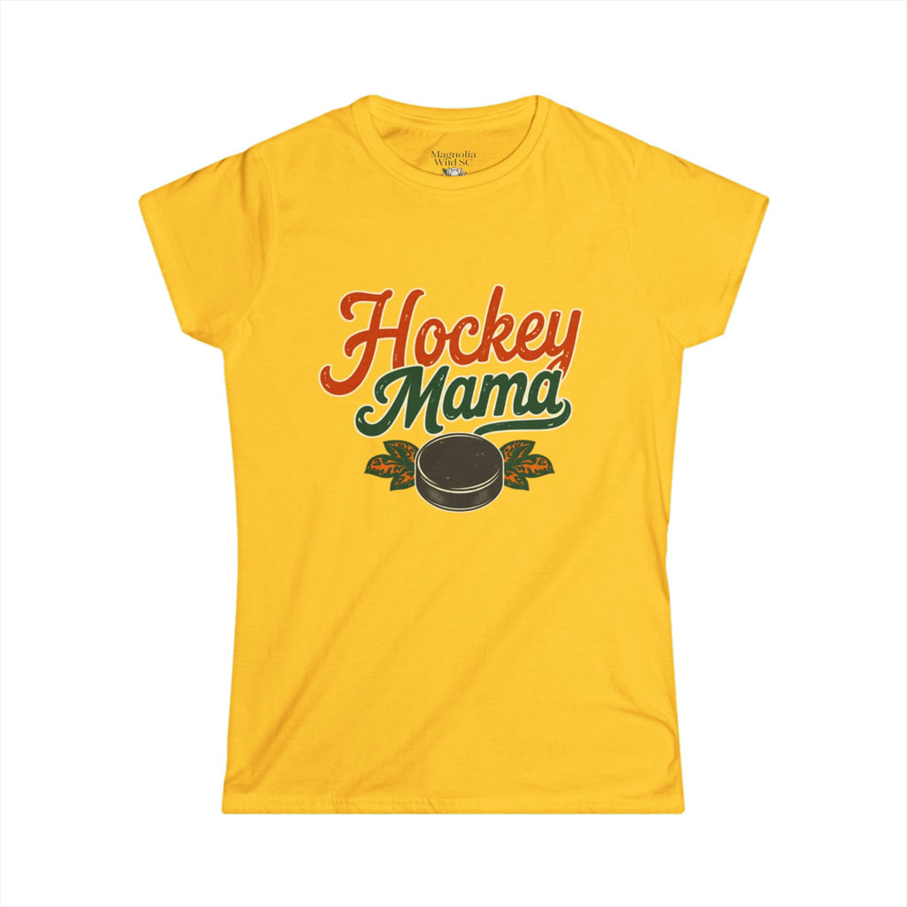 Vintage Inspired Hockey Mama Tee - Magnolia Wild SC