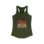 Mom Cross Country Mom Racerback Tank – Personalized Name & Number Option - Magnolia Wild SC