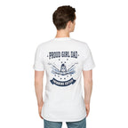 Proud Girl Dad Swim T-Shirt - Perfect Gift for Swim Dads - Magnolia Wild SC