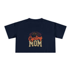 Cycling Mom Cheetah Print Crop Tee - Magnolia Wild SC