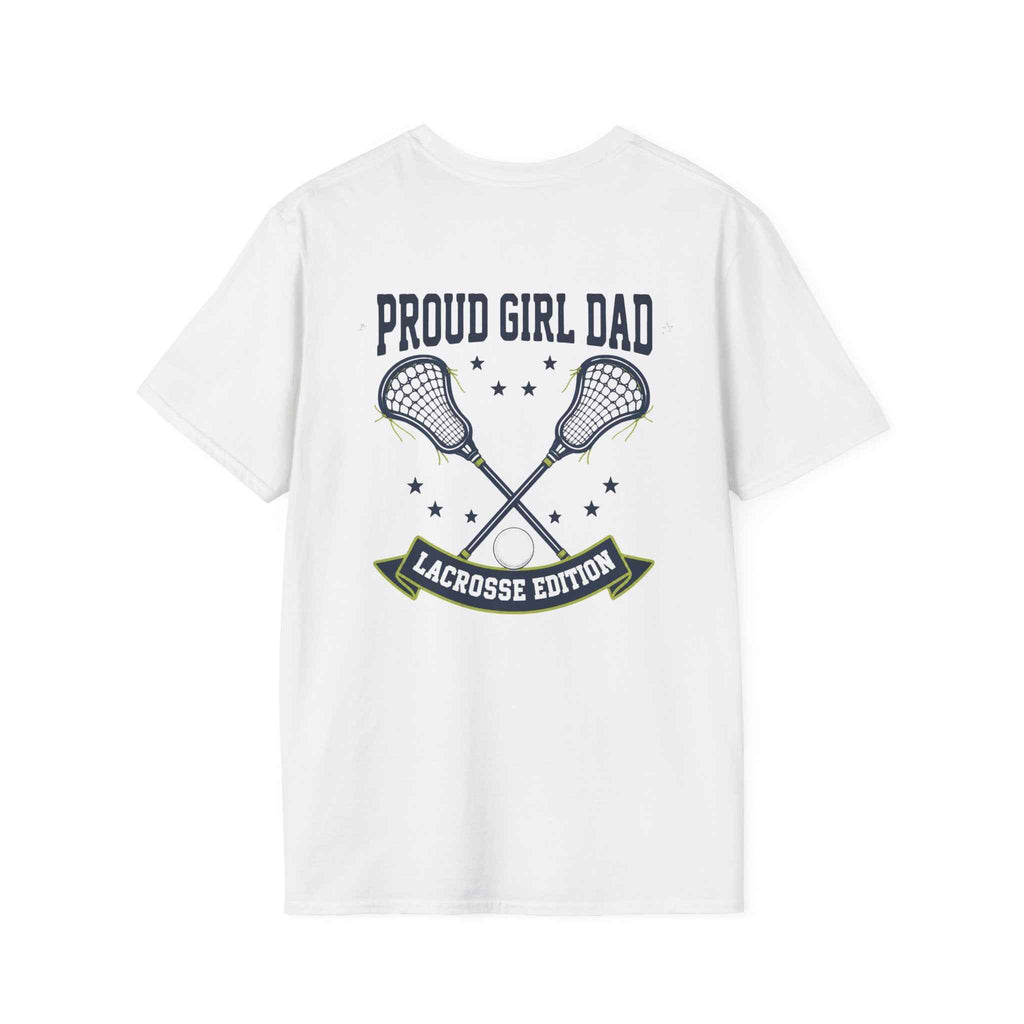 Proud Girl Dad Lacrosse T-Shirt