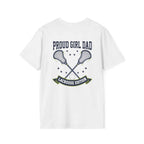 Proud Girl Dad Lacrosse T-Shirt