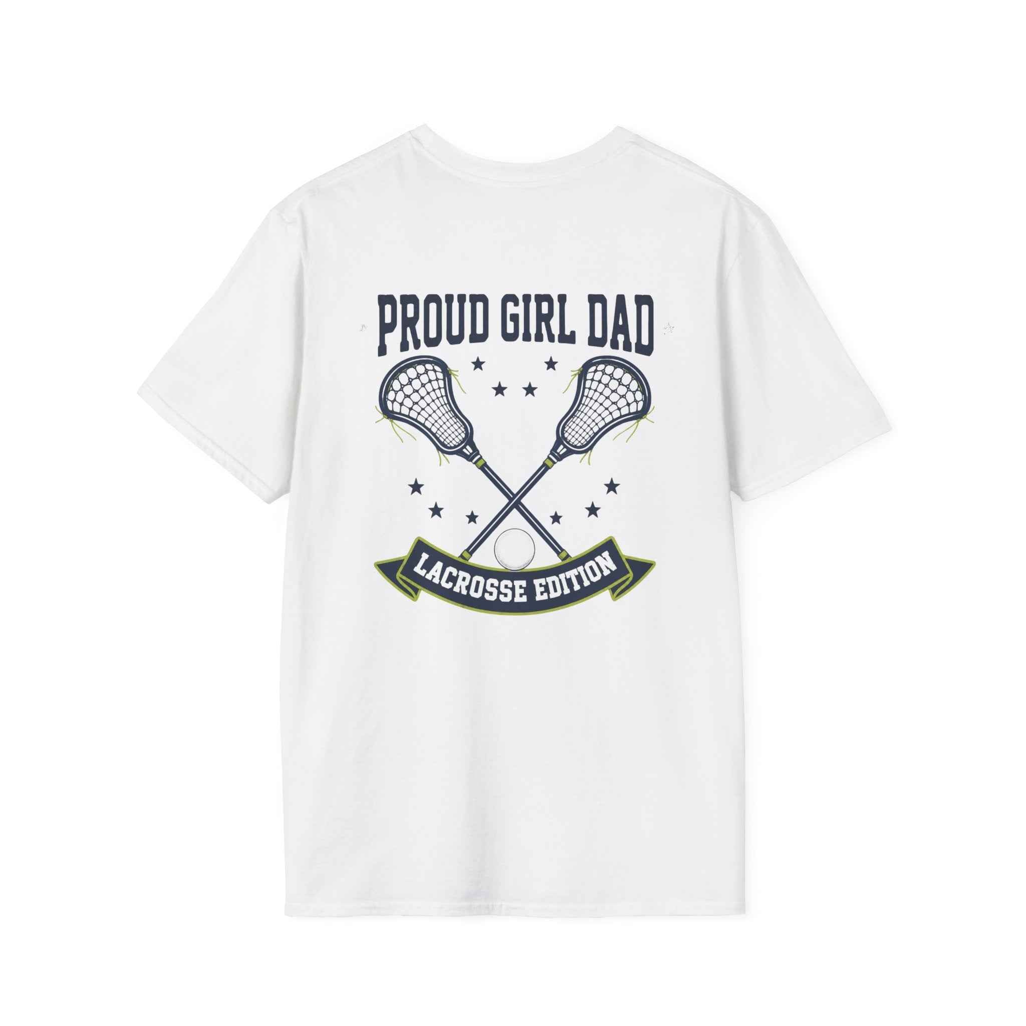 Proud Girl Dad Lacrosse T-Shirt