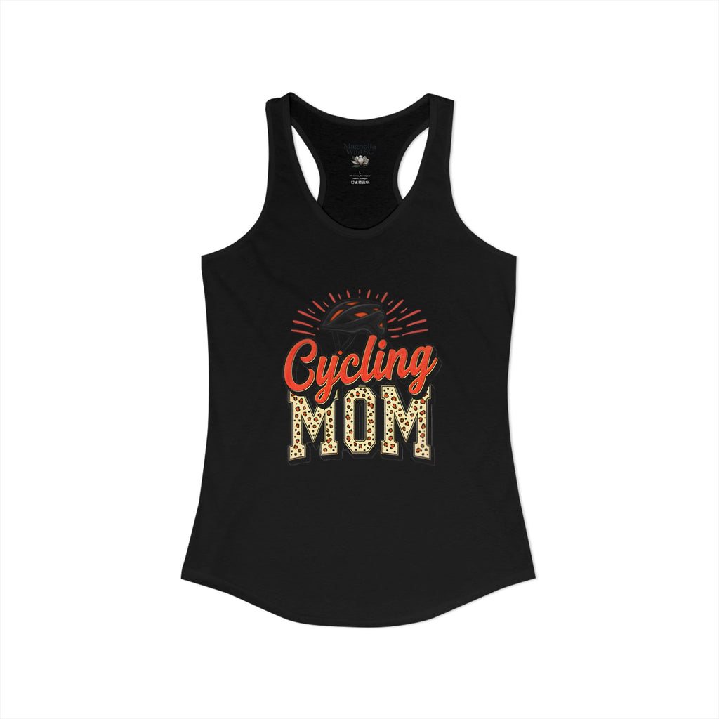 Personalized Cycling Mom Racerback Tank – Personalized Name & Number Option | Lightweight Women’s Cycling Tank TopCycling Racerback Tank - Magnolia Wild SC