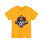 Retro Court Style: The Vintage Basketball Dad Shield Tee - Magnolia Wild SC