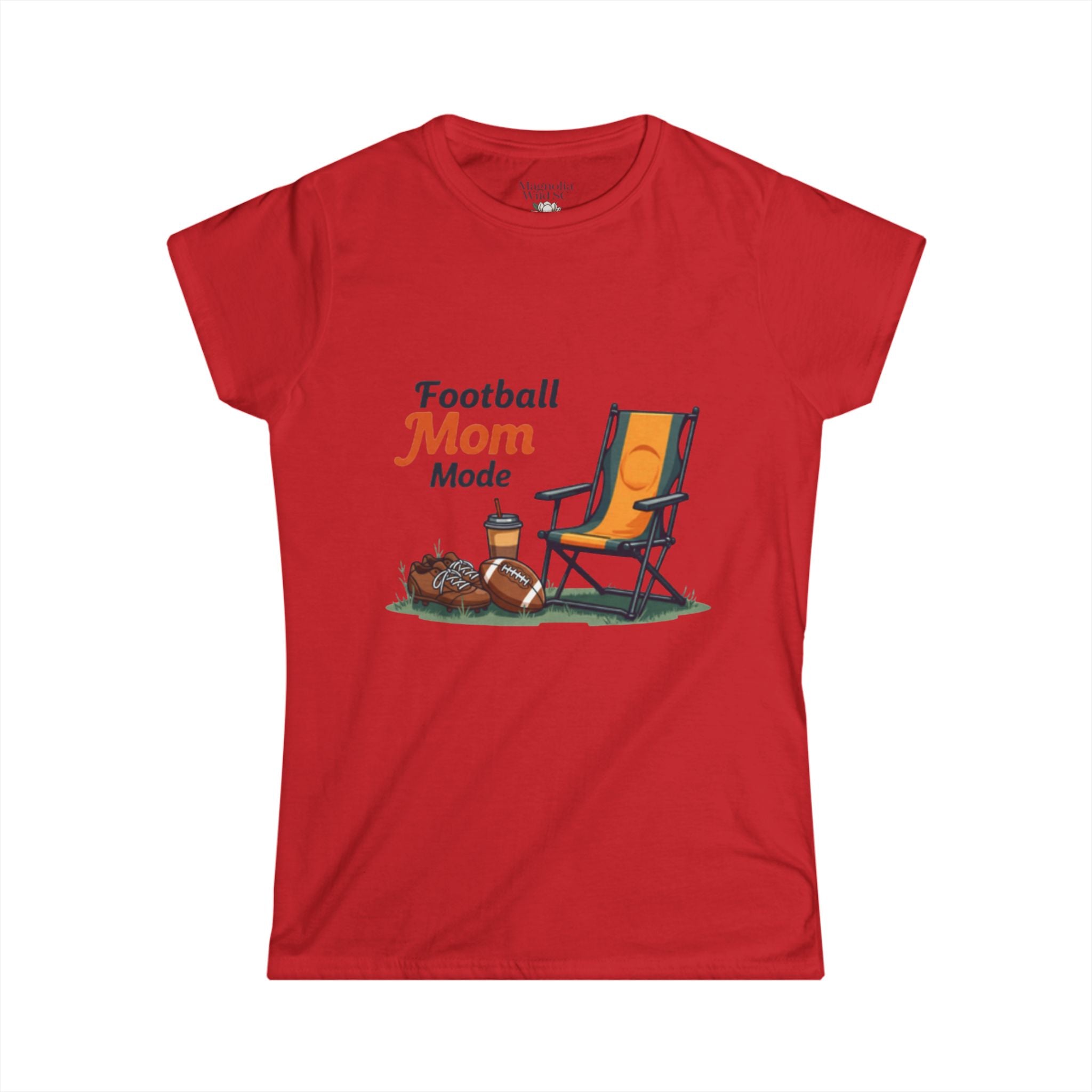 Football Mom Mode Tee - Magnolia Wild SC