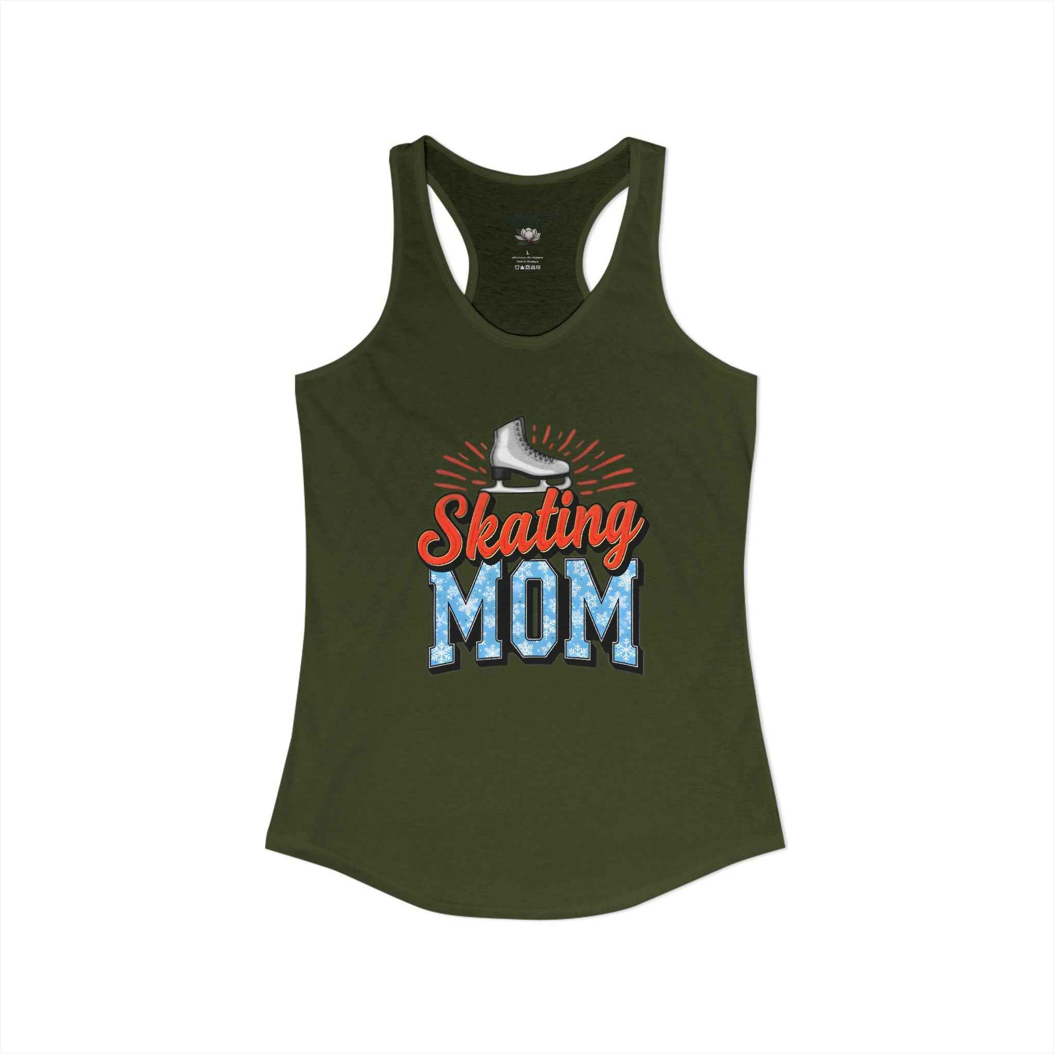 Personalized Figure Skating Racerback Tank