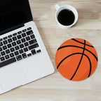 Basketball-Shaped Mouse Pad – Non-Slip Round Basketball Mouse Pad - Magnolia Wild SC